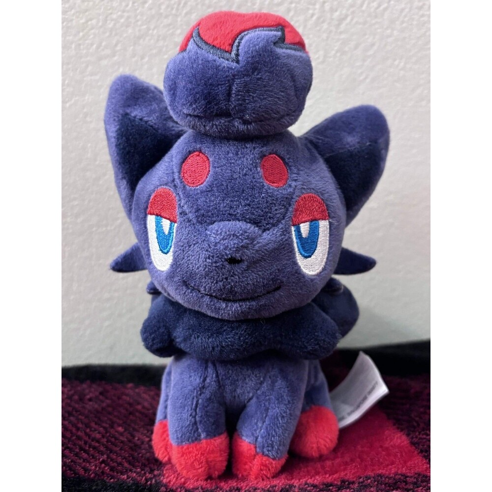 2022 Pokemon Center Sitting Cuties Zorua Plush Cute 6.5"